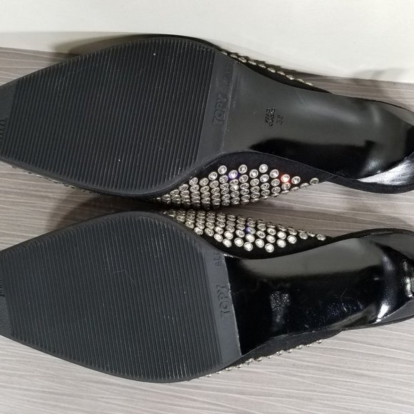 3.1 Phillip Lim Agatha Crystal Embellished Mule, Black, Womens Size 6 / 36 - Picture 9 of 11